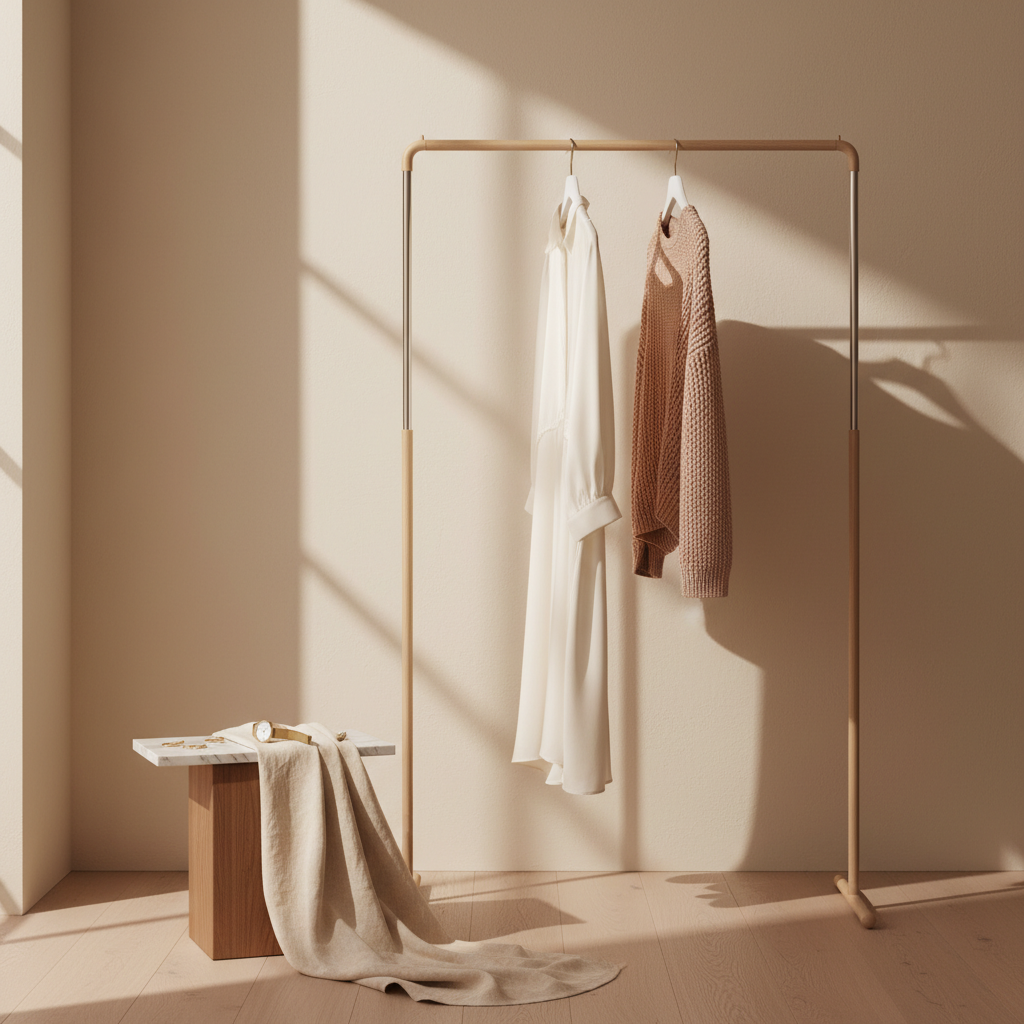 StyleForge atelier interior with natural textures